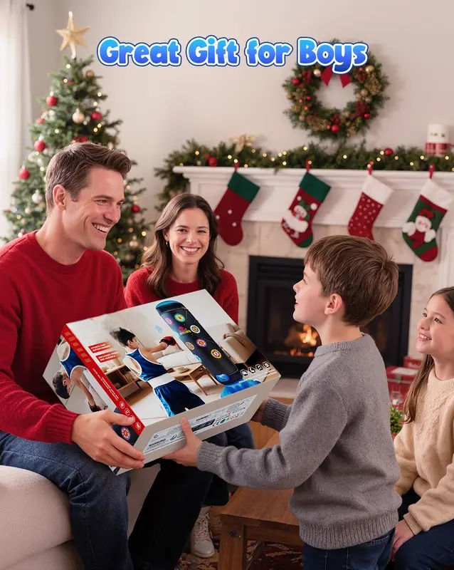 Interactive Kids Punching Bag with Music, Lights & Scoring Games