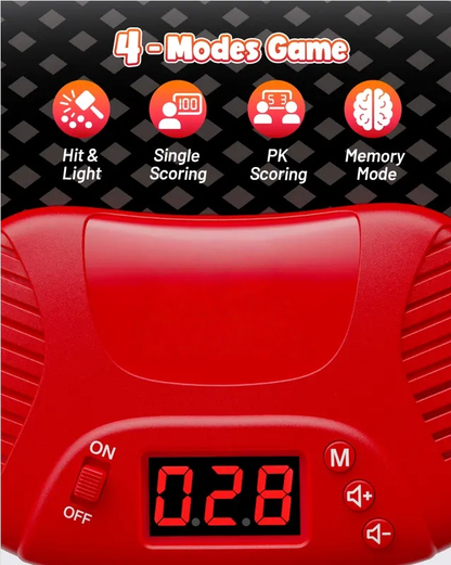 Interactive Kids Punching Bag with Music, Lights & Scoring Games